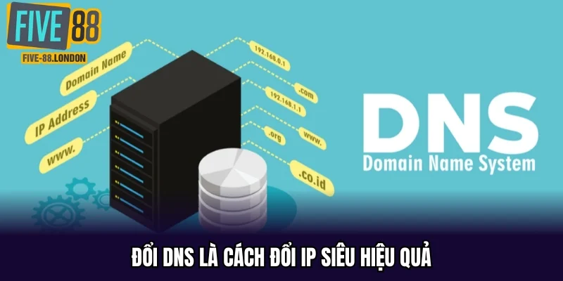 Đổi DNS là cách đổi IP siêu hiệu quả